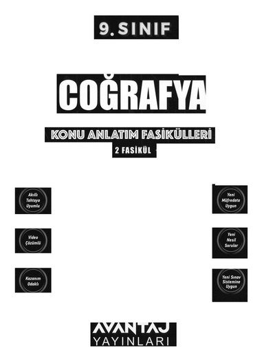 COĞRAFYA KONU ANLATIM FASİKÜLLERİ 2. FASİKÜL