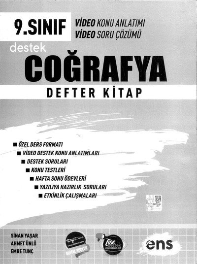 COĞRAFYA DEFTER KİTAP VİDEO KONU ANLATIMI SegaCopy Fotokopi Merkezi