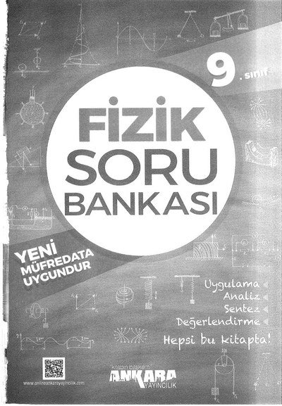 FİZİK SORU BANKASI UYGULAMA ANALİZ SENTEZ DEĞERLENDİRME SegaCopy Fotokopi Merkezi