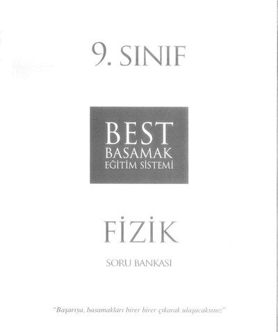 FİZİK SORU BANKASI