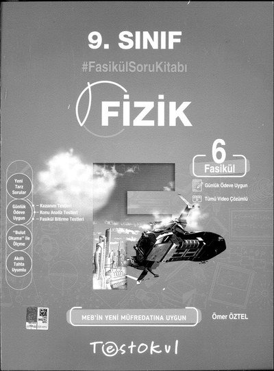 FİZİK FASİKÜL SORU KİTABI 6 FASİKÜL SegaCopy Fotokopi Merkezi