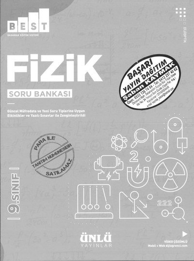FİZİK SORU BANKASI BEST SegaCopy Fotokopi Merkezi