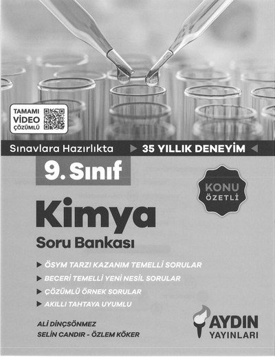 KİMYA SORU BANKASI KONU ÖZETLİ