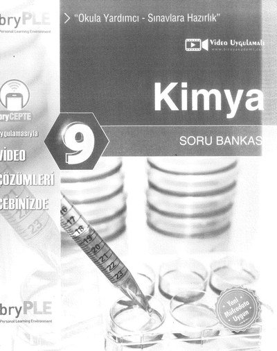 KİMYA SORU BANKASI OKULA YARDIMCI SINAVLARA HAZIRLIK SegaCopy Fotokopi Merkezi