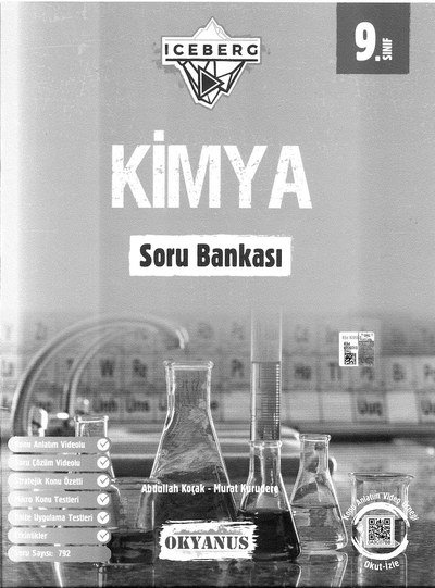 KİMYA SORU BANKASI ICEBERG SegaCopy Fotokopi Merkezi