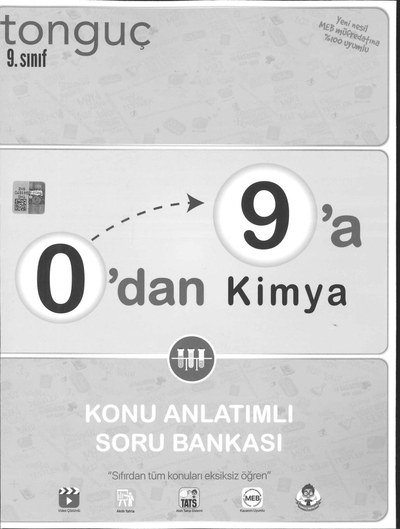 0'DAN 9'A KİMYA KONU ANLATIMLI SORU BANKASI SegaCopy Fotokopi Merkezi