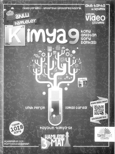 KİMYA AKILLI HAMLELER KONU ANLATAN SORU BANKASI SegaCopy Fotokopi Merkezi