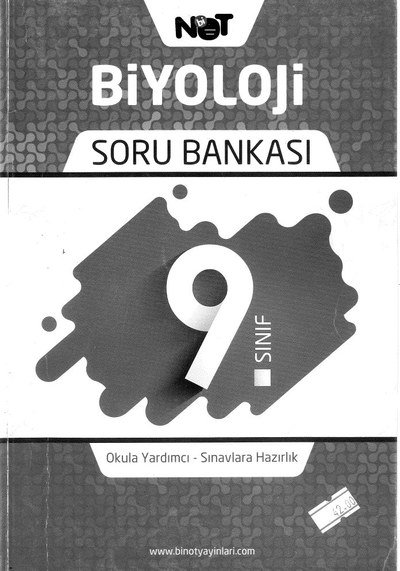 BİYOLOJİ SORU BANKASI SegaCopy Fotokopi Merkezi