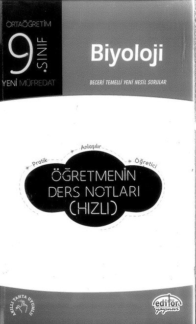 BİYOLOJİ ÖĞRETMENİN DERS NOTLARI (HIZLI) SegaCopy Fotokopi Merkezi
