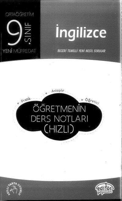 İNGİLİZCE BECERİ TEMELLİ YENİ NESİL SORULAR ÖĞRETMENİN DERS NOTLARI (HIZLI)