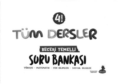 TÜM DERSLER BECERİ TEMELLİ SORU BANKASI SegaCopy Fotokopi Merkezi