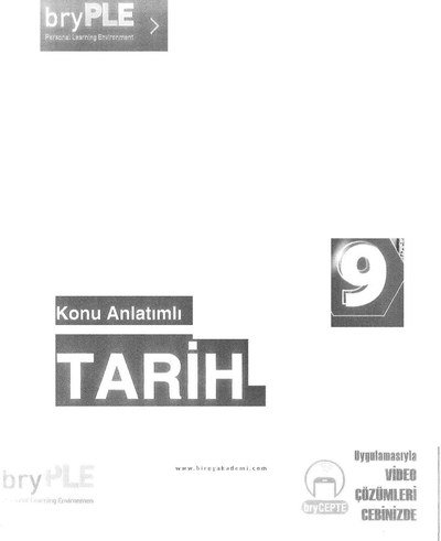 KONU ANLATIMLI TARİH SegaCopy Fotokopi Merkezi