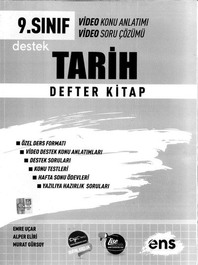 TARİH DEFTER KİTAP KONU ANLATIMI SegaCopy Fotokopi Merkezi