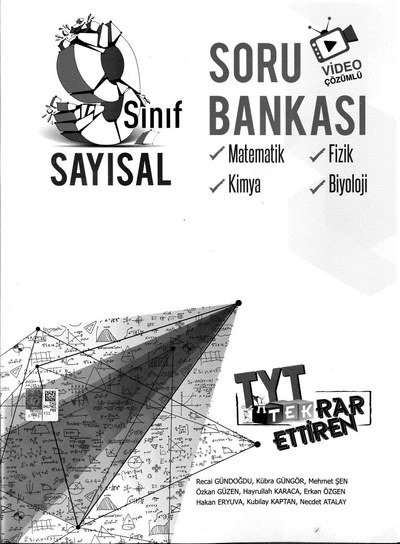 SORU BANKASI MATEMATİK FİZİK KİMYA BİYOLOJİ TYT TEKRAR ETTİREN SAYISAL SegaCopy Fotokopi Merkezi