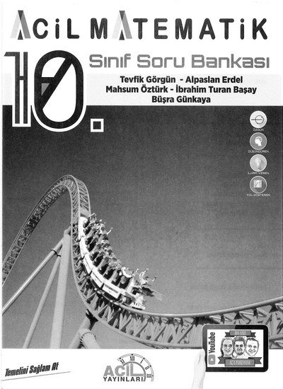 ACİL MATEMATİK 10. SINIF SORU BANKASI SegaCopy Fotokopi Merkezi