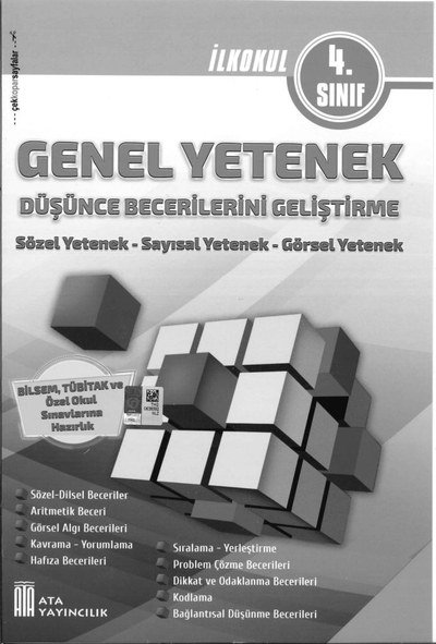 GENEL YETENEK DÜŞÜNCE BECERİLERİNİ GELİŞTİRME