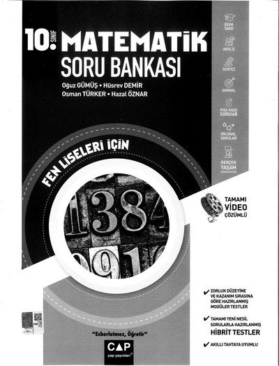 MATEMATİK SORU BANKASI FEN LİSELERİ İÇİN