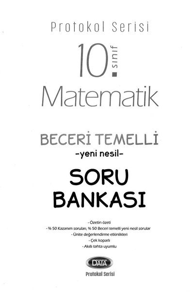 PROTOKOL SERİSİ MATEMATİK BECERİ TEMELLİ YENİ NESİL SORU BANKASI