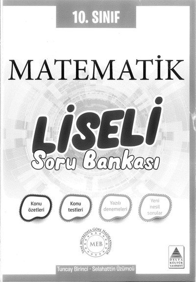 MATEMATİK LİSELİ SORU BANKASI SegaCopy Fotokopi Merkezi
