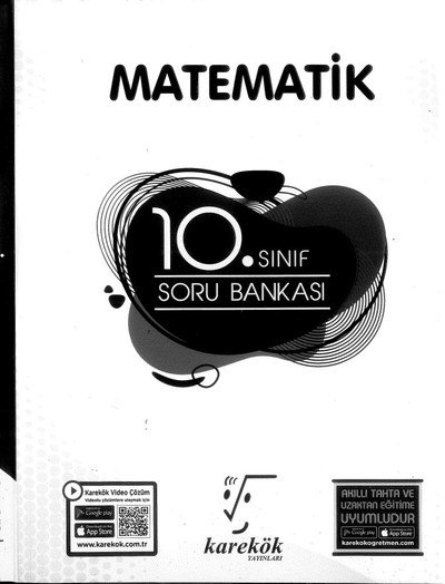 MATEMATİK SORU BANKASI SegaCopy Fotokopi Merkezi
