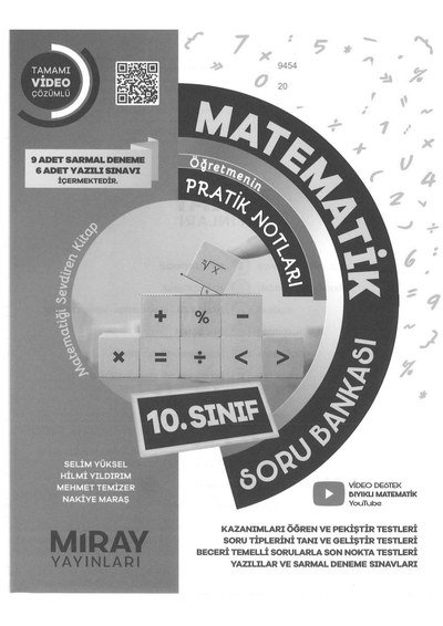 MATEMATİK ÖĞRETMENİN PRATİK NOTLARI SORU BANKASI SegaCopy Fotokopi Merkezi
