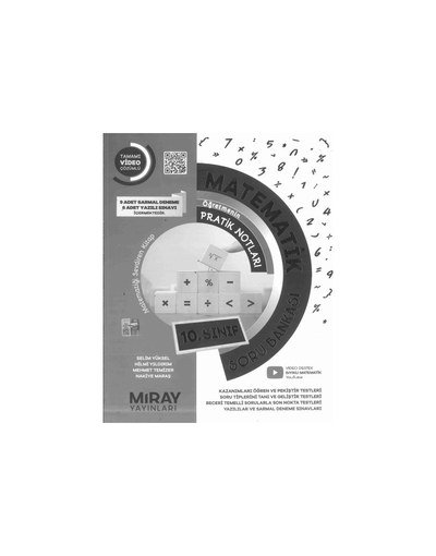 MATEMATİK ÖĞRETMENİN PRATİK NOTLARI SORU BANKASI SegaCopy Fotokopi Merkezi