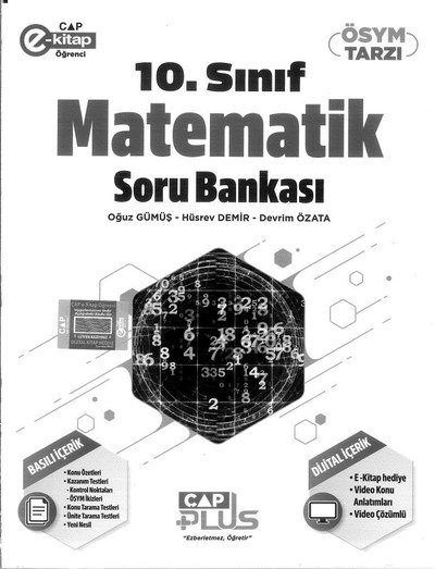 MATEMATİK SORU BANKASI SegaCopy Fotokopi Merkezi