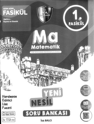 MA MATEMATİK YENİ NESİL SORU BANKASI SegaCopy Fotokopi Merkezi