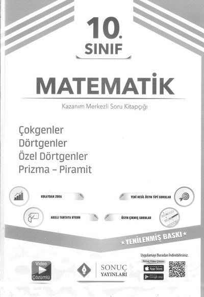 MATEMATİK ÇOKGENLER DÖRTGENLER ÖZEL DÖRTGENLER PRİZMA - PİRAMİT SegaCopy Fotokopi Merkezi