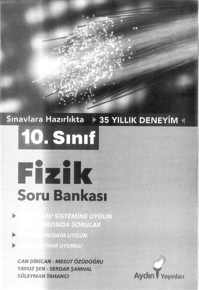 FİZİK SORU BANKASI SegaCopy Fotokopi Merkezi