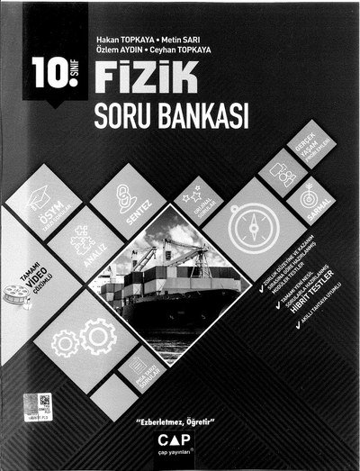 FİZİK SORU BANKASI SegaCopy Fotokopi Merkezi