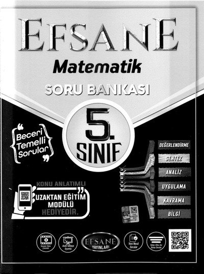 EFSANE MATEMATİK SORU BANKASI SegaCopy Fotokopi Merkezi