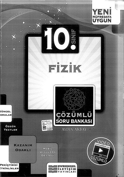 FİZİK SORU BANKASI YENİ MÜFREDATA UYGUN SegaCopy Fotokopi Merkezi
