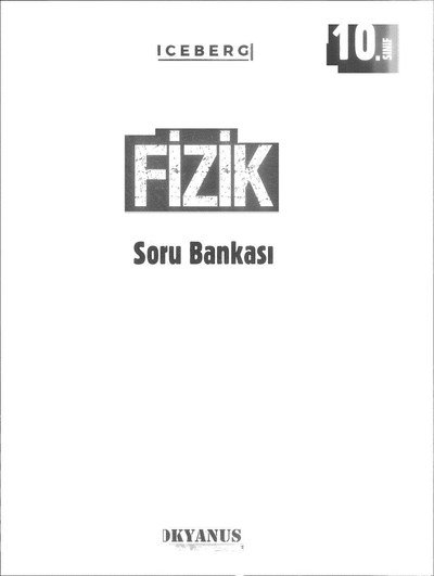 FİZİK SORU BANKASI ICEBERG SegaCopy Fotokopi Merkezi
