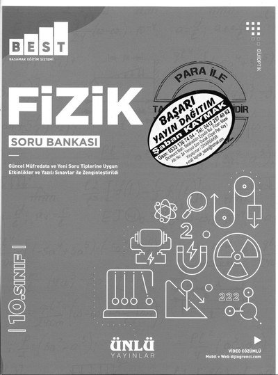 FİZİK SORU BANKASI BEST SegaCopy Fotokopi Merkezi