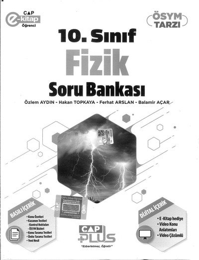 FİZİK SORU BANKASI SegaCopy Fotokopi Merkezi