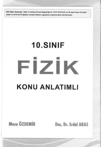 FİZİK KONU ANLATIMLI SegaCopy Fotokopi Merkezi