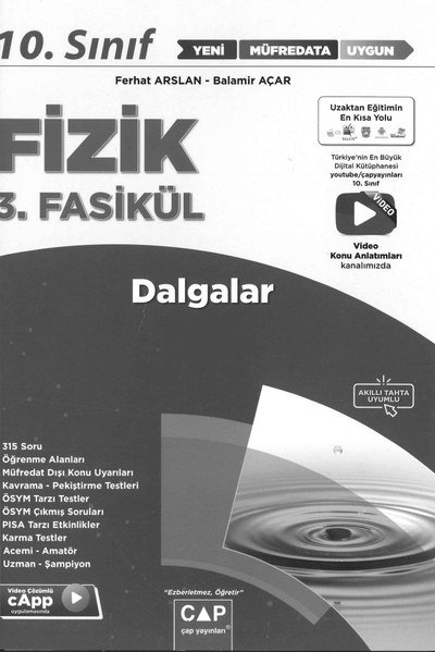 FİZİK 3. FASİKÜL DALGALAR SegaCopy Fotokopi Merkezi