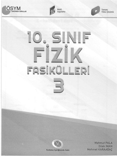 FİZİK FASİKÜLLERİ 3 SegaCopy Fotokopi Merkezi