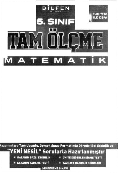 TAM ÖLÇME MATEMATİK