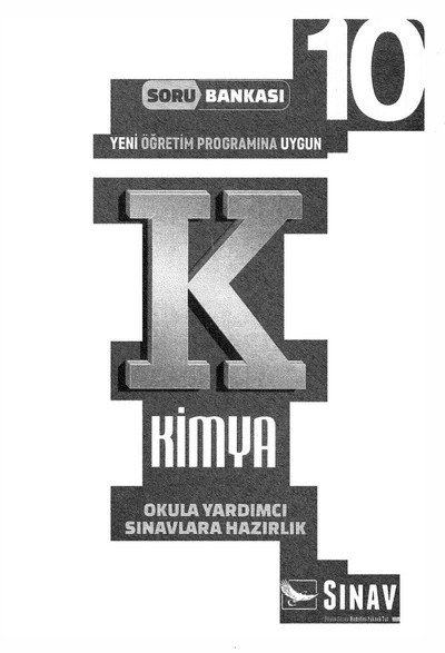 KİMYA SORU BANKASI OKULA YARDIMCI SINAVLARA HAZIRLIK SegaCopy Fotokopi Merkezi
