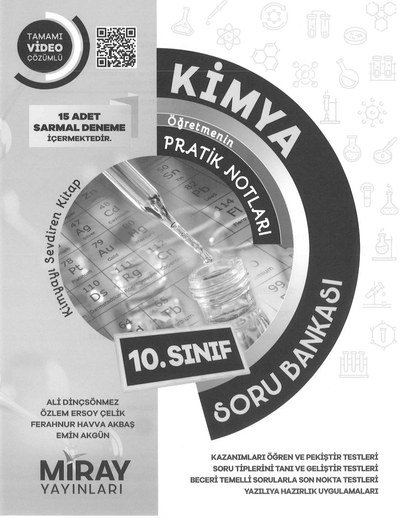 KİMYA ÖĞRETMENİN PRATİK NOTLARI SORU BANKASI