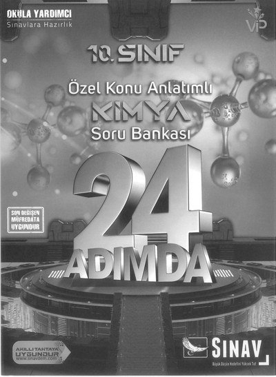 ÖZEL KONU ANLATIMLI KİMYA SORU BANKASI 24 ADIMDA SegaCopy Fotokopi Merkezi