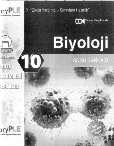 BİYOLOJİ SORU BANKASI VİDEO ÇÖZÜMLÜ SegaCopy Fotokopi Merkezi