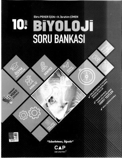 BİYOLOJİ SORU BANKASI SegaCopy Fotokopi Merkezi