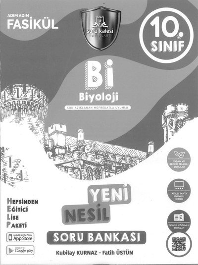 Bİ BİYOLOJİ YENİ NESİL SORU BANKASI ADIM ADIM FASİKÜL SegaCopy Fotokopi Merkezi