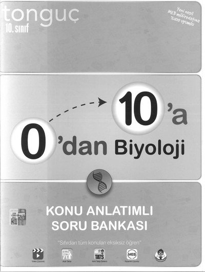 0'DAN 10'A BİYOLOJİ KONU ANLATIMLI SORU BANKASI SegaCopy Fotokopi Merkezi