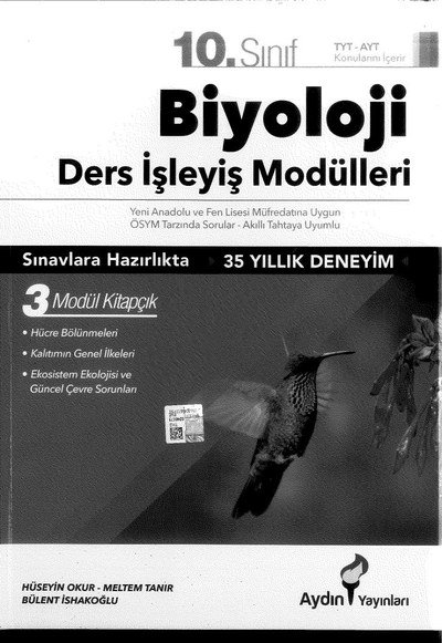 BİYOLOJİ DERS İŞLEYİŞ MODÜLLERİ SegaCopy Fotokopi Merkezi