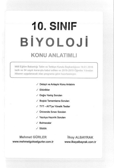 BİYOLOJİ KONU ANLATIMLI SegaCopy Fotokopi Merkezi