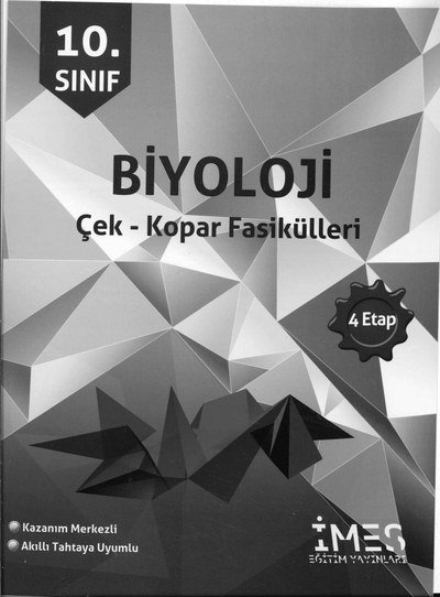 BİYOLOJİ ÇEK KOPAR FASİKÜLLERİ SegaCopy Fotokopi Merkezi